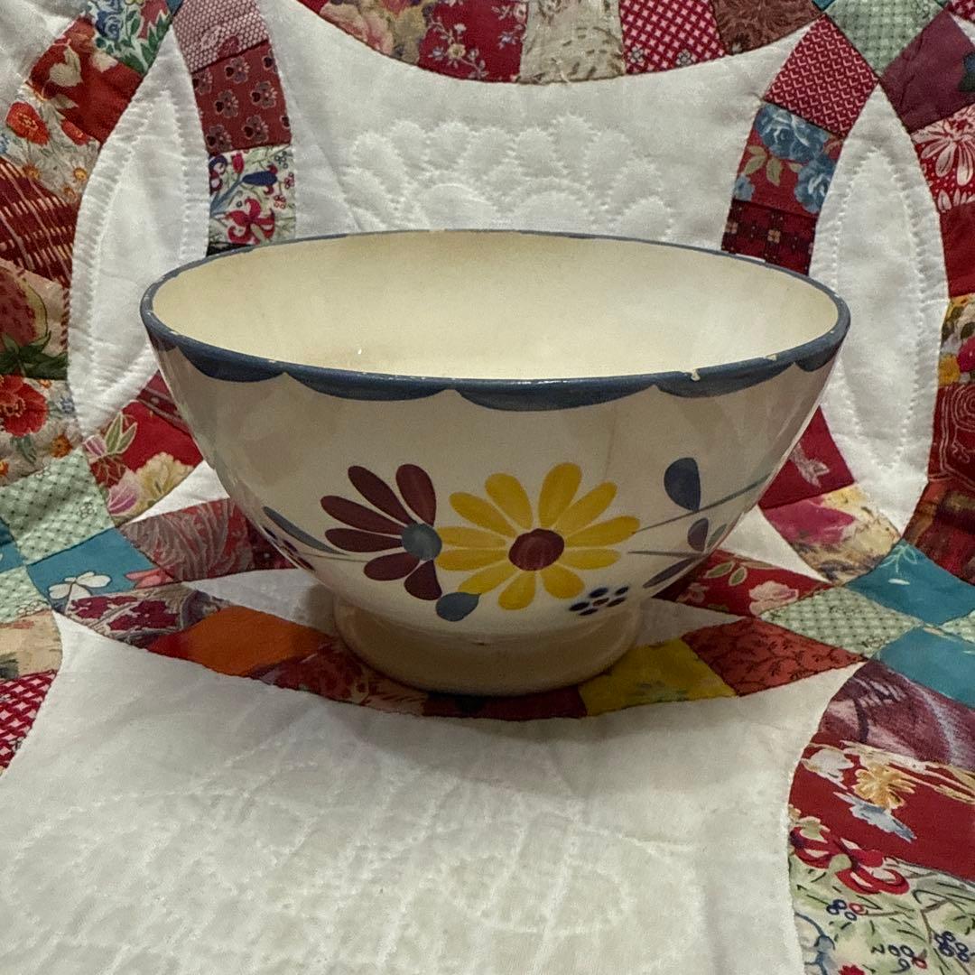 フランス！サランアンティークカフェオレボウル