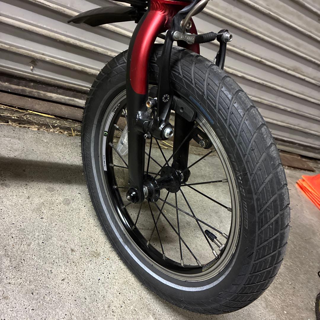 ダホン　K3 14インチ　折りたたみ自転車　カスタム車両