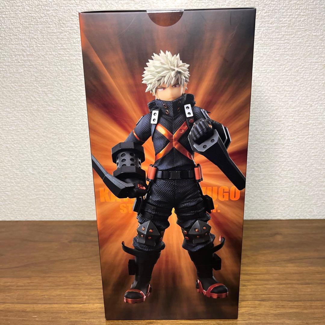 ヒロアカ　ワールドヒーローズミッション 爆豪勝己ステルススーツVer フィギュア