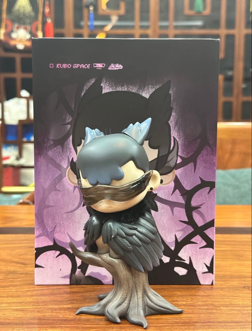 【PTS2025北京限定】POPMART KUBO 黒冕フィギュア