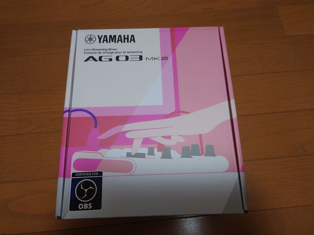 【ほぼ未使用】YAMAHA AG03 オーディオインターフェース