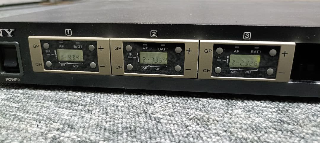 ワイヤレスマイク用チューナー SONY MB-806