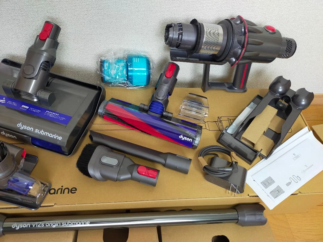 Dyson V12s Submarine SV49 未使用 スタンド付