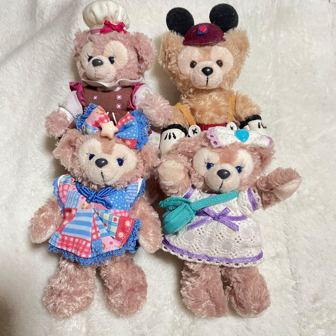 ダッフィー　シェリーメイ　ハロウィン　バレンタイン　ぬいぐるみバッジ　まとめ売り