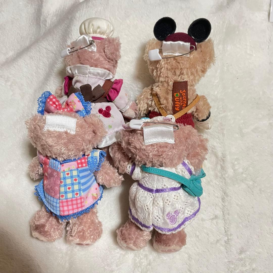 ダッフィー　シェリーメイ　ハロウィン　バレンタイン　ぬいぐるみバッジ　まとめ売り