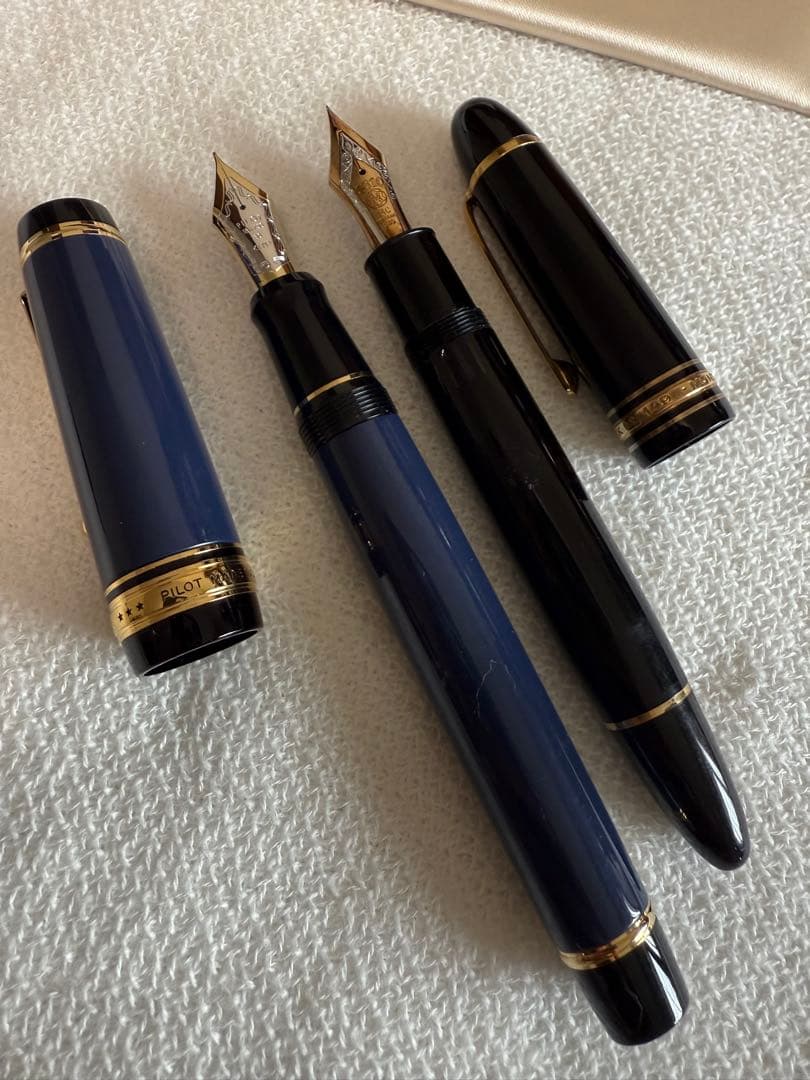 パイロット万年筆カスタム、30サイズ、紺青