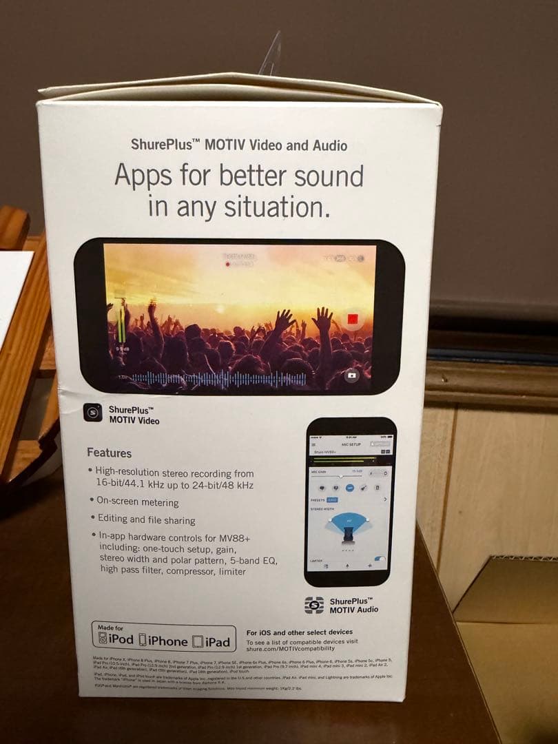 SHURE MV88+ Video Kit マイク