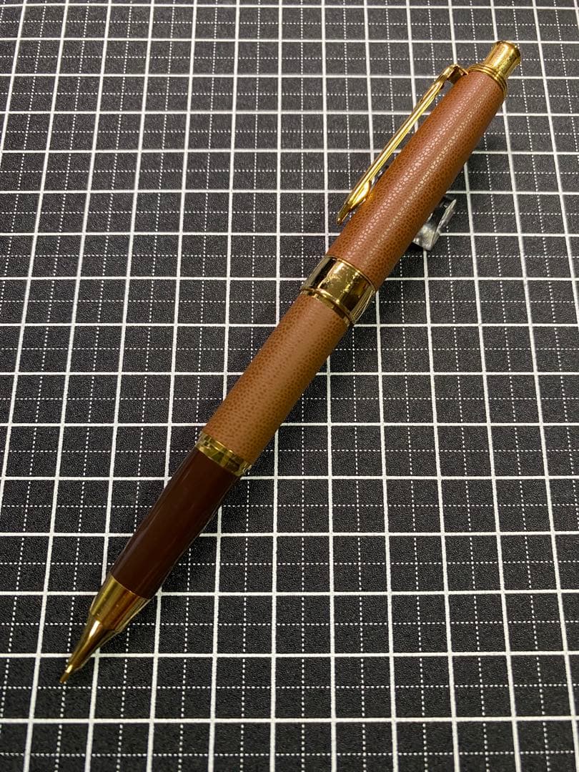 BURBERRY Libera 革張　シャープペンシル　芯径0.5mm