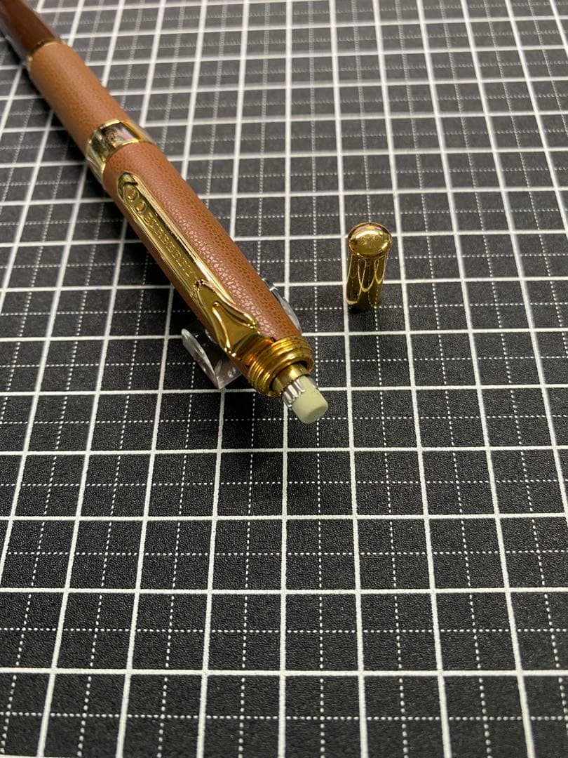 BURBERRY Libera 革張　シャープペンシル　芯径0.5mm