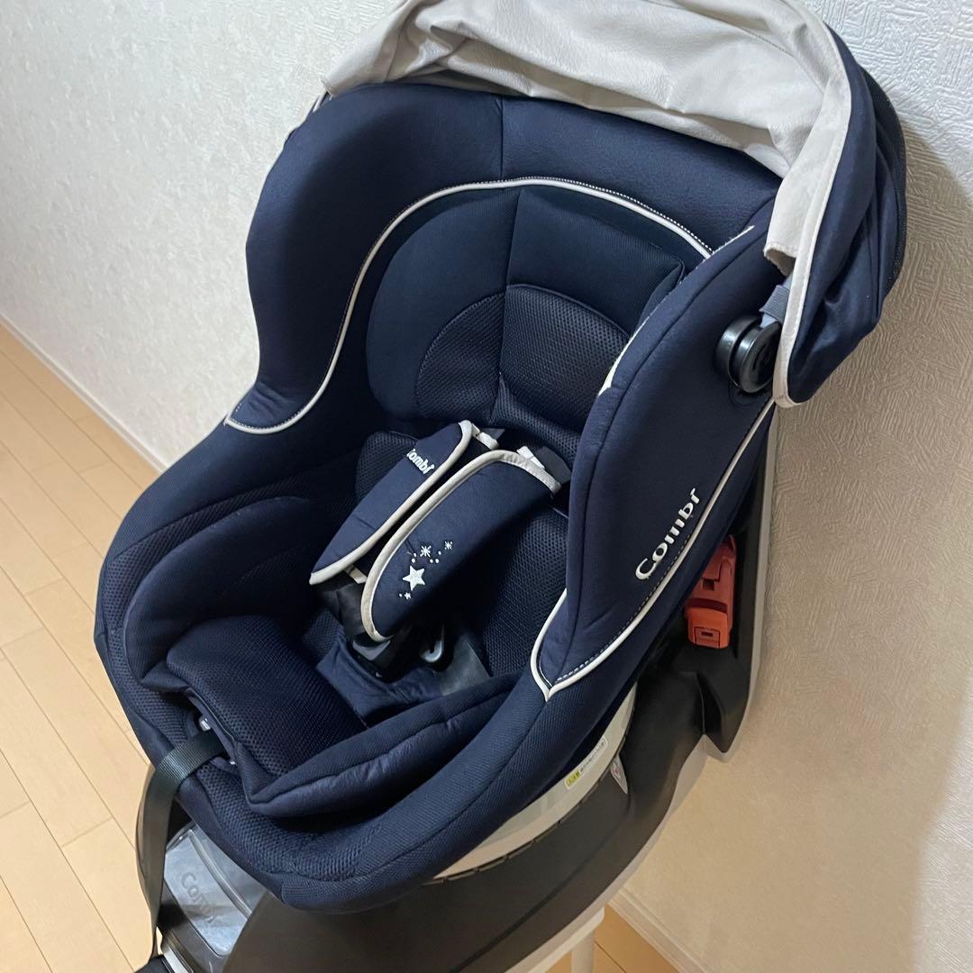 ままん。コンビ　クルムーブ シンプライト　ネイビー回転式　限定品