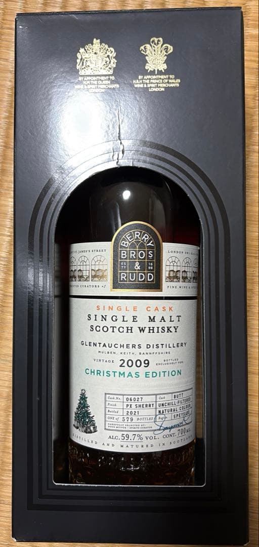 BERRY BROS & RUDD 2009 シングルモルトウイスキー