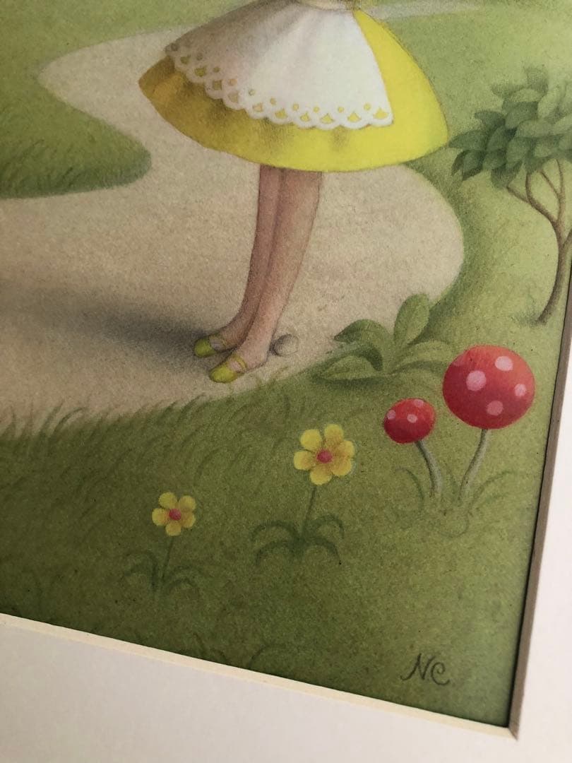 PK額装品 ニコレッタチェッコリィ Nicoletta ceccoli サイン