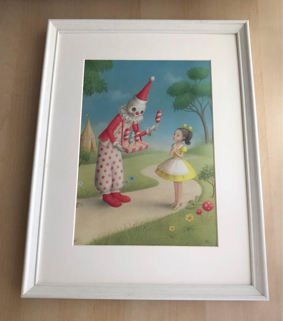 PK額装品 ニコレッタチェッコリィ Nicoletta ceccoli サイン