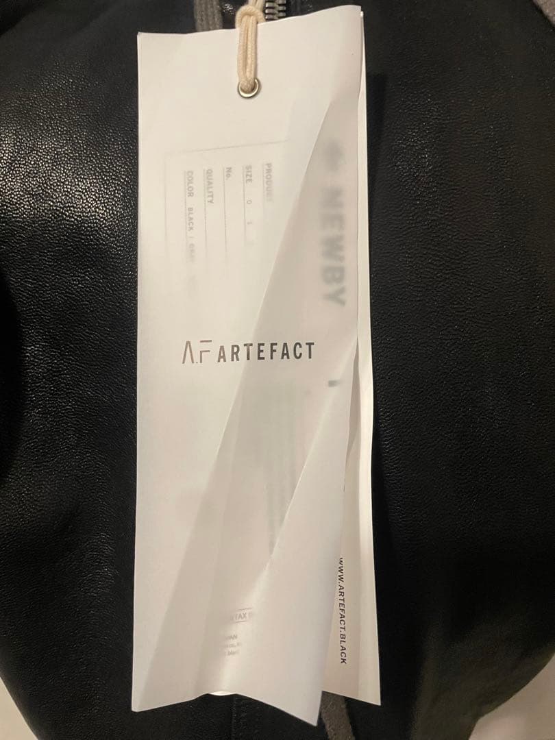 A.F ARTEFACT エーエフ アーティファクト レザー ハーフ パンツ