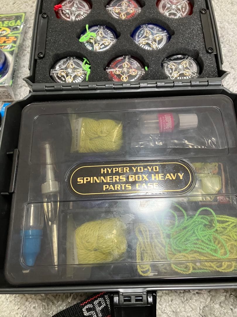 ハイパーヨーヨー12個 ケースストリングセット　まとめ　クロスドラゴン　レイダー
