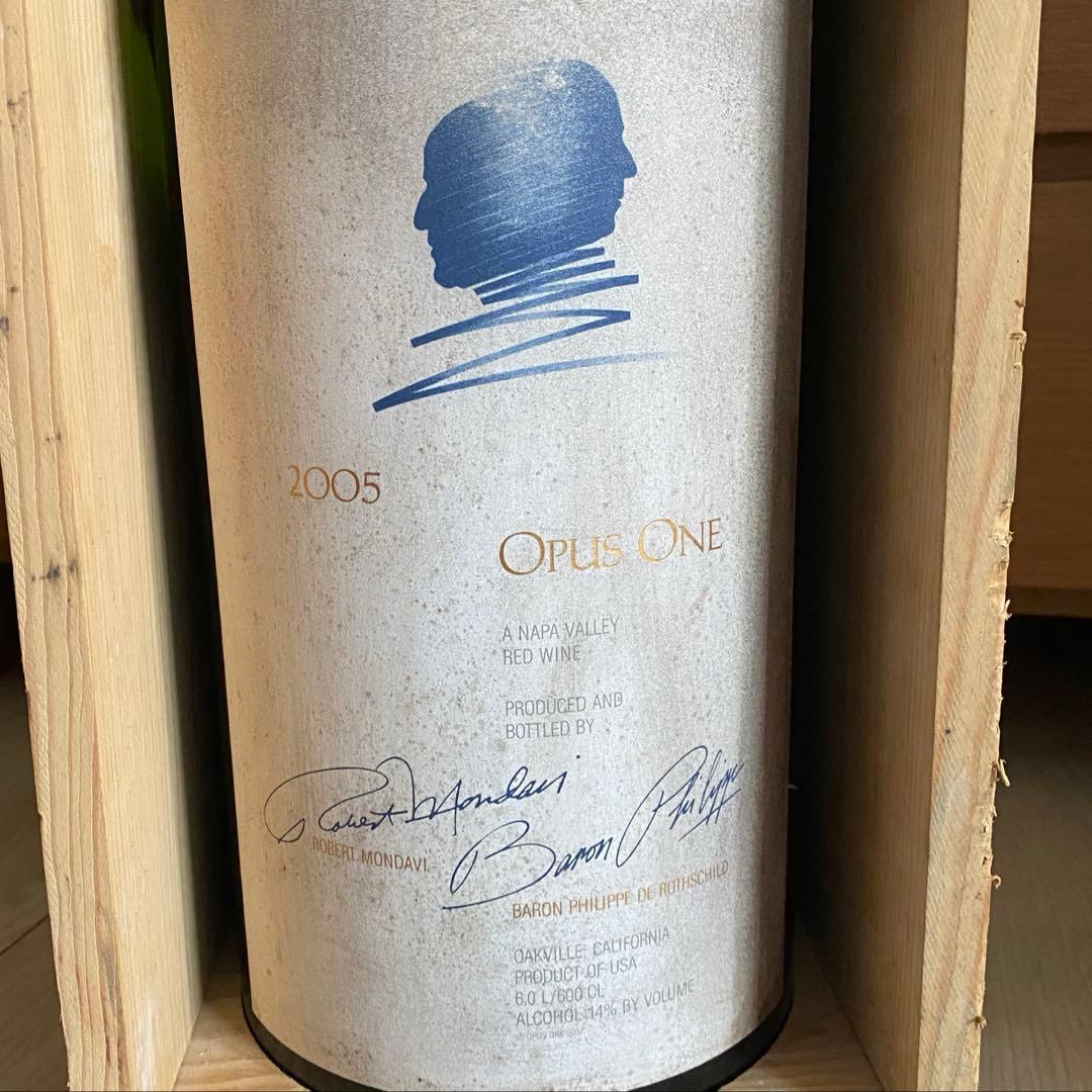 新宿手渡し限定‼️【超特大】オーパス ワン 2005 Opus One 空瓶