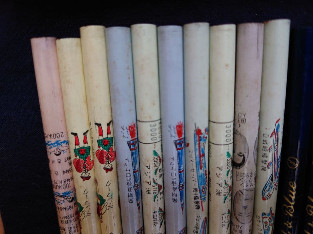 太陽鉛筆　ハイクラス　TAIYO　10本　赤青２本　昭和レトロ　激レア　入手困難