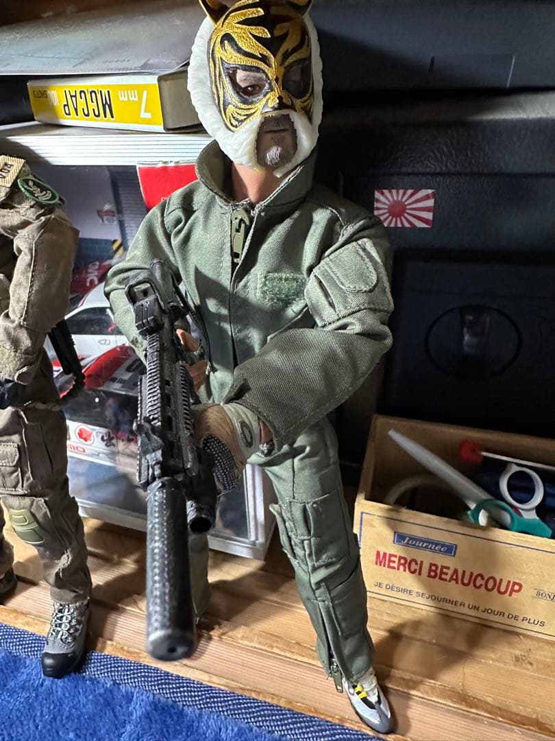 ミリタリータイガーフィギュア　カスタム