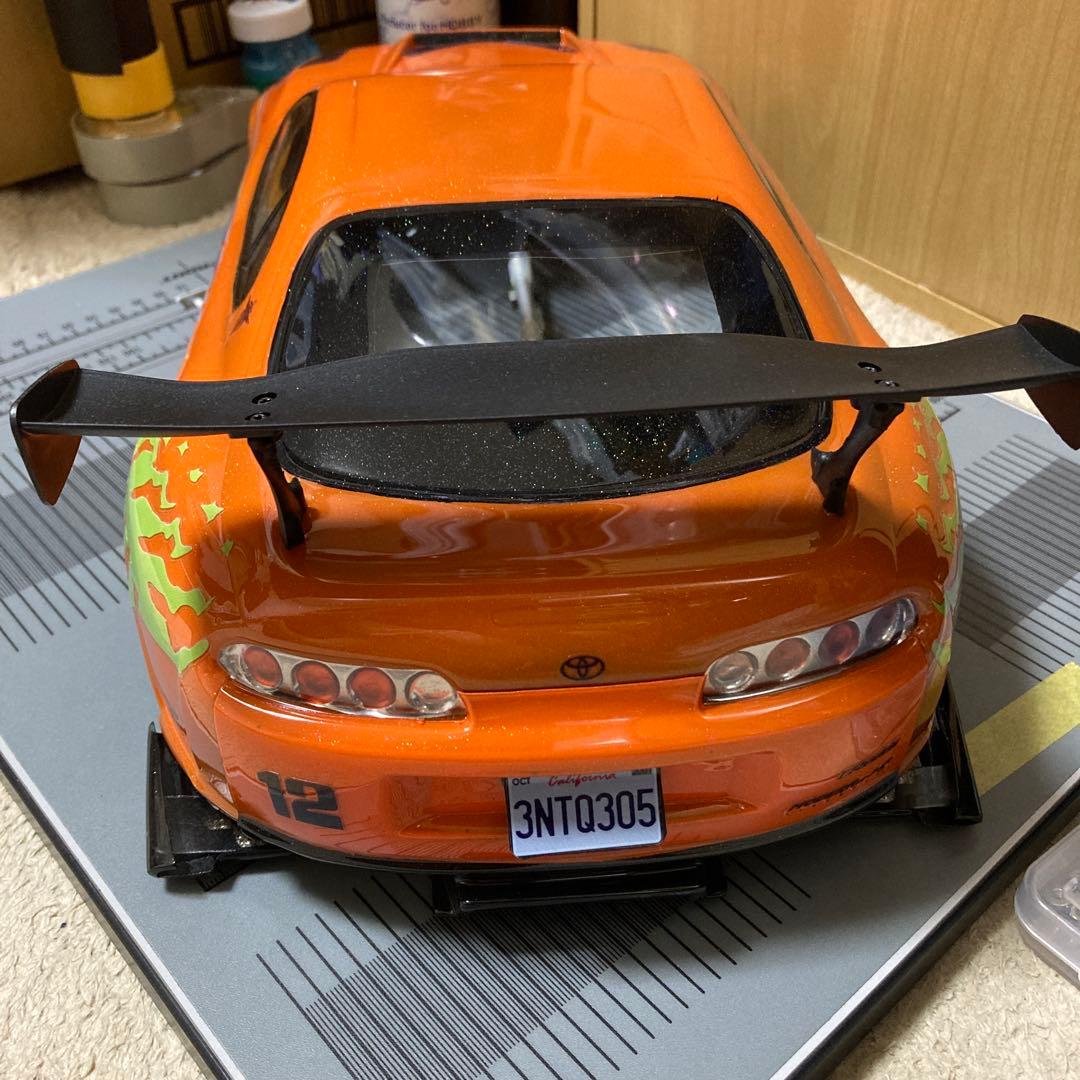 スープラ ラジコンボディー　ワイルドスピード