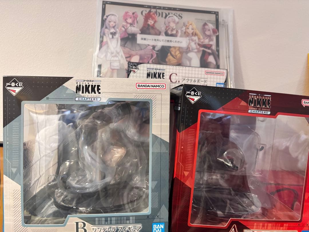 一番くじ　勝利の女神：NIKKE A賞 B賞 C賞　セット