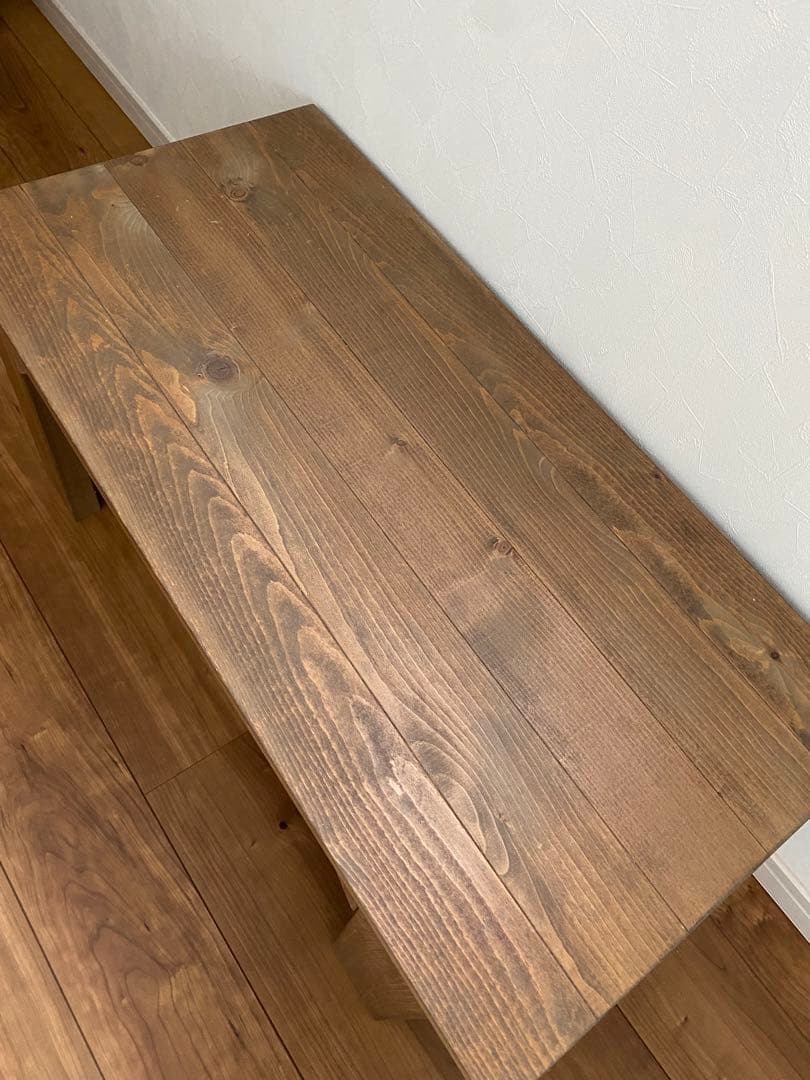 ハンドメイド　テーブル　ベンチ　テレビボード