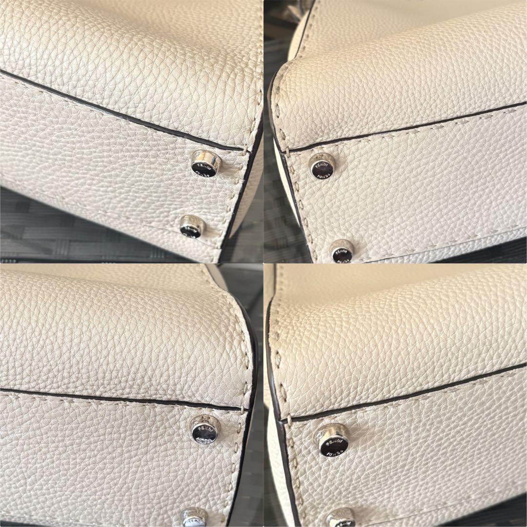 ラッピー付き FENDI フェンディ　ピーカブー セレリア　ミディアム