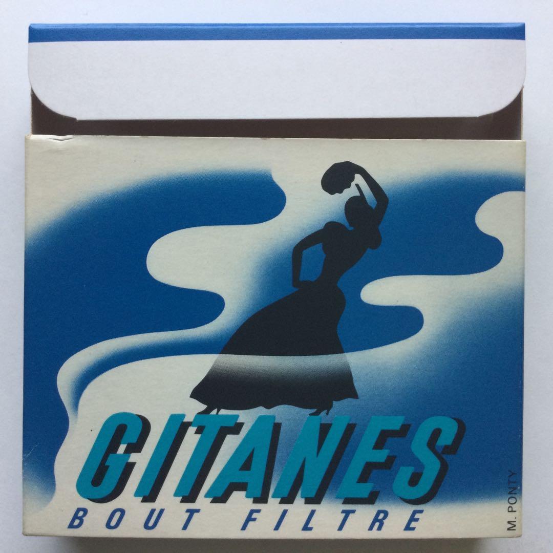 ジタン　空箱　カートンボックス空箱　ノベルティグッズ