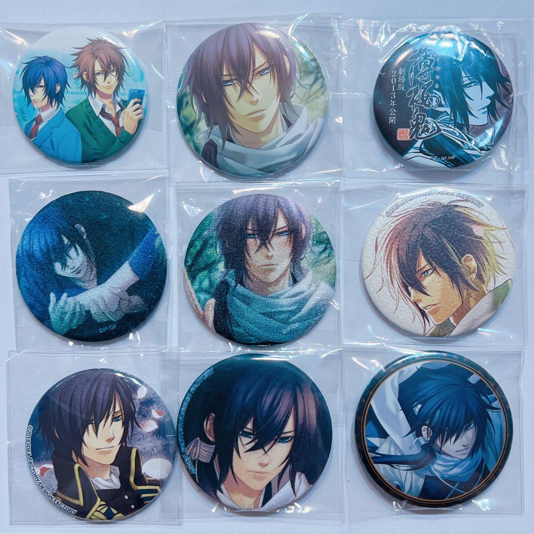 薄桜鬼 斎藤一 缶バッジ 特典 セット