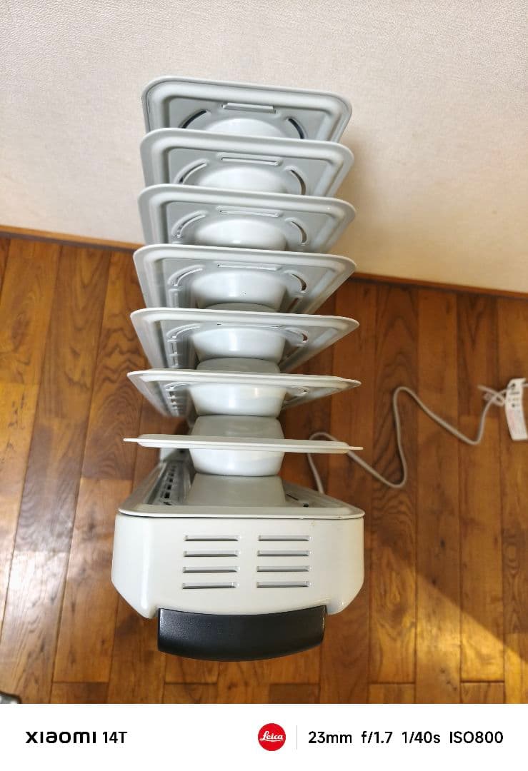 数回程度使用 De'Longhi オイルヒーター デジタルラディアント デロンギ