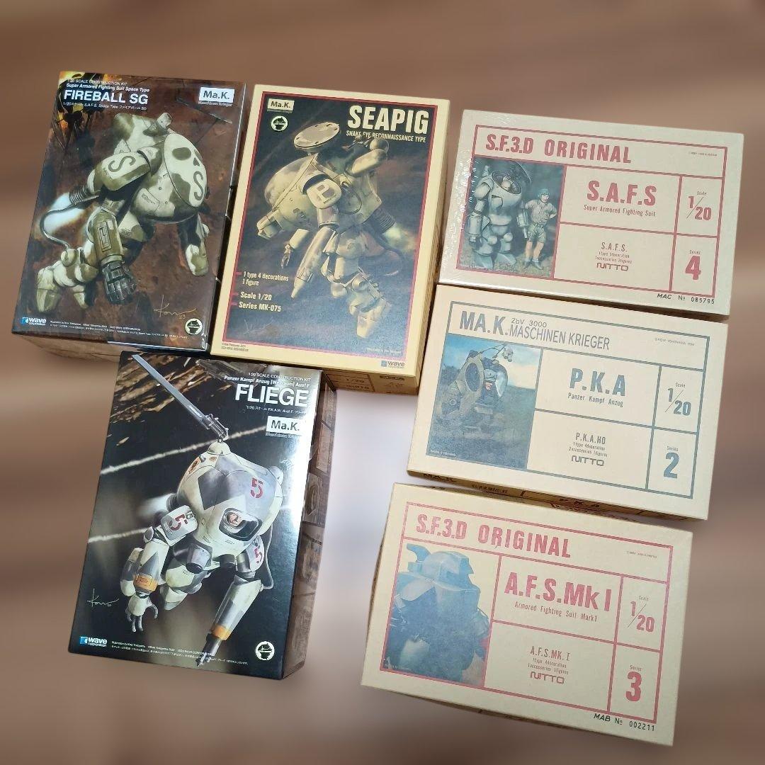 マシーネンクリーガー　6個セット