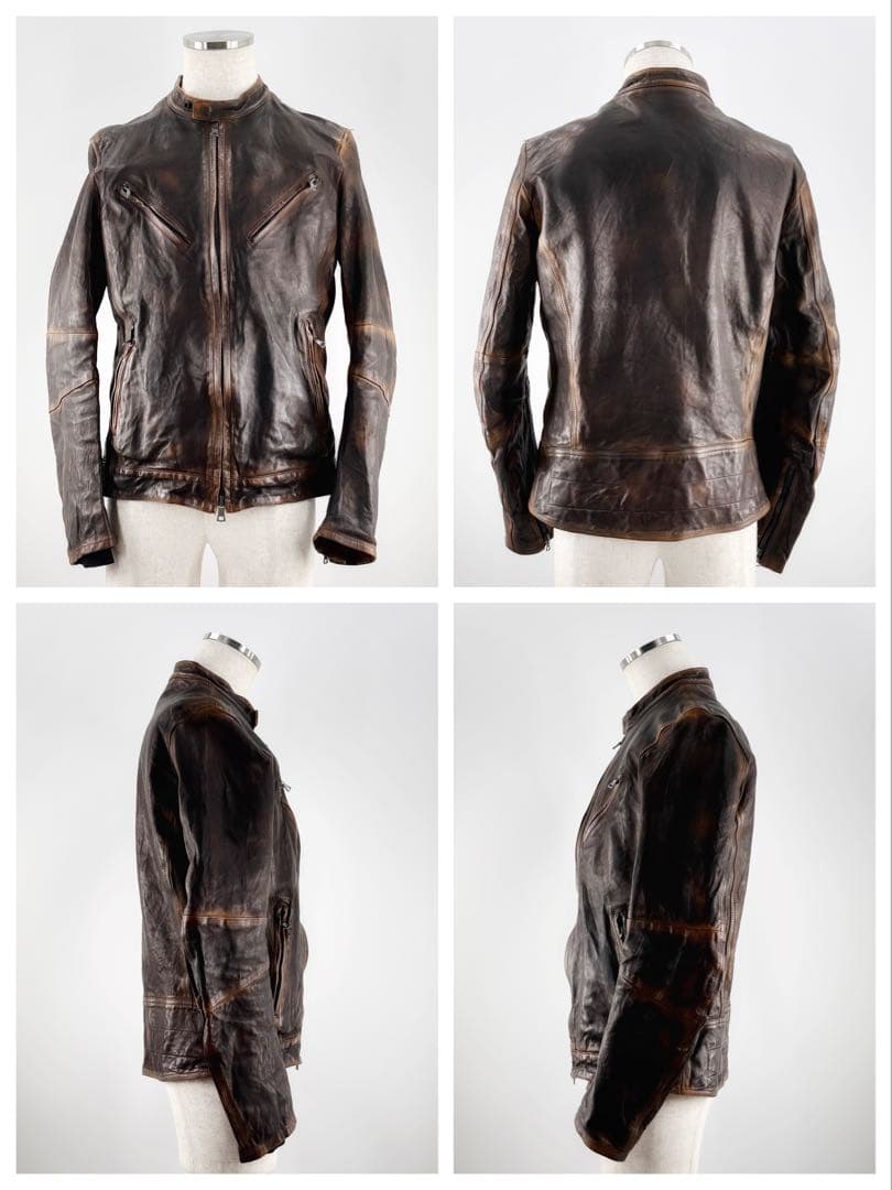 【未使用】ISAMU KATAYAMA BACKLASH ライダースジャケット