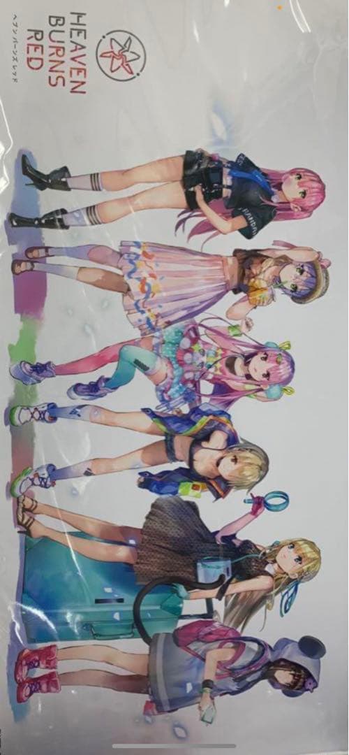 ヘブンバーンズレッド_第31A部隊ビジュアル プレイマット　集合