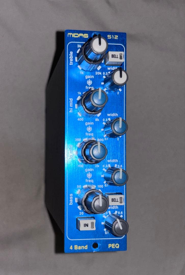 配信機器・PA機器・レコーディング機器 MIDAS 512 4BandEQ