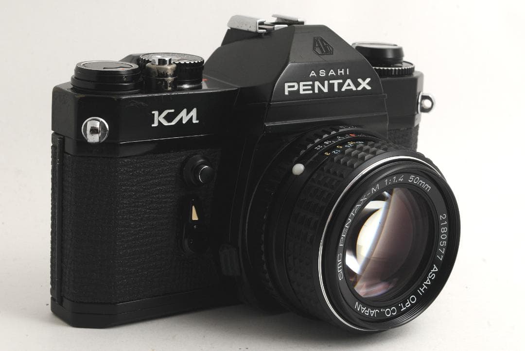 PENTAX KM ブラック SMC PENTAX-M 50mm F/1.4