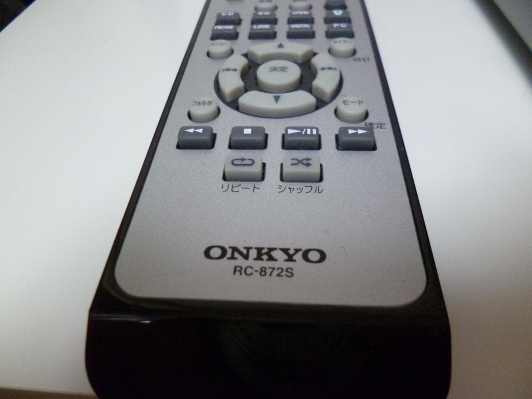 ONKYO NFR-7X CD/SD/USBレシーバー リモコンRC-872S付