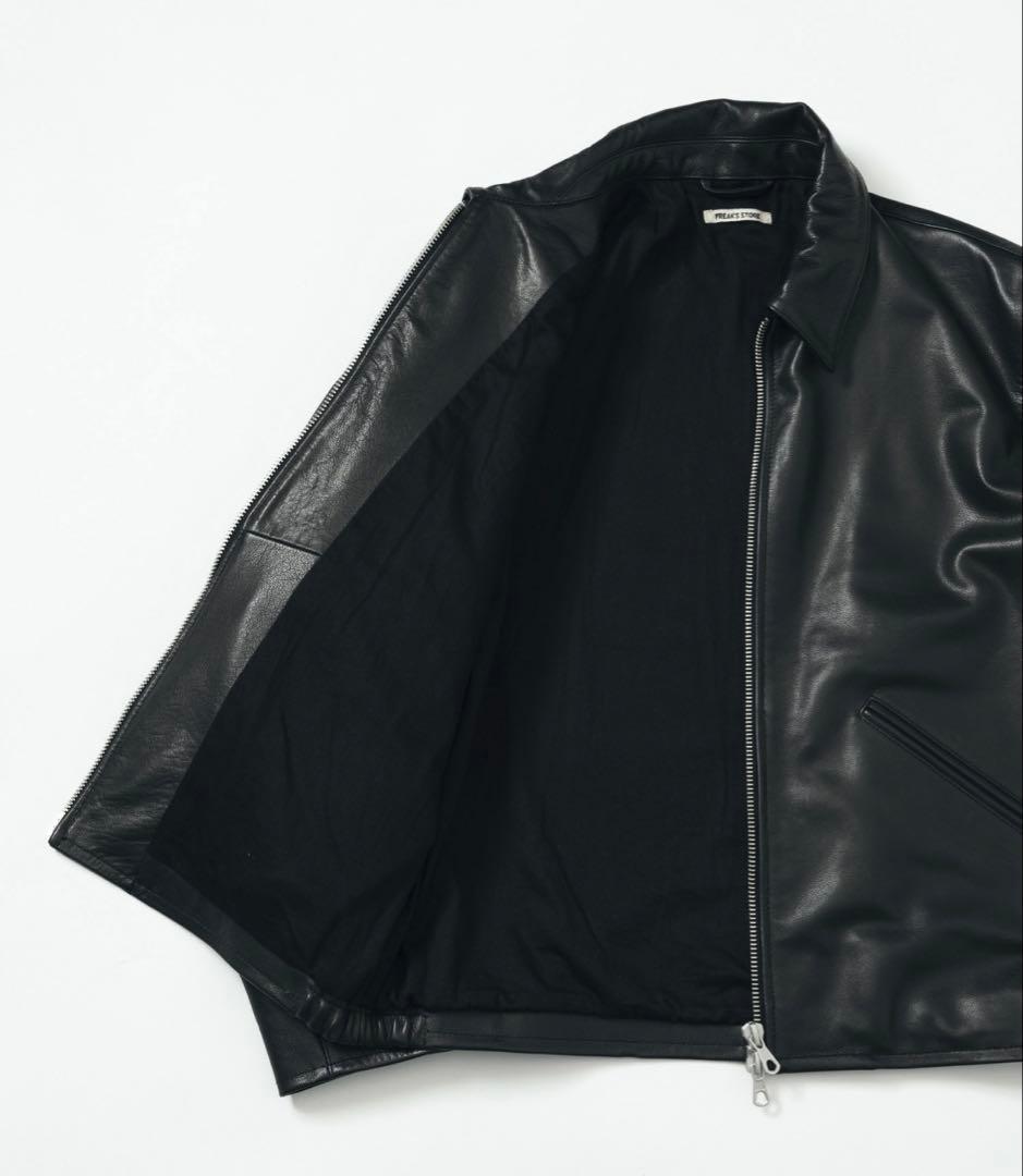 【試着のみ未使用】FREAK’S STORE シングル ライダースジャケット L