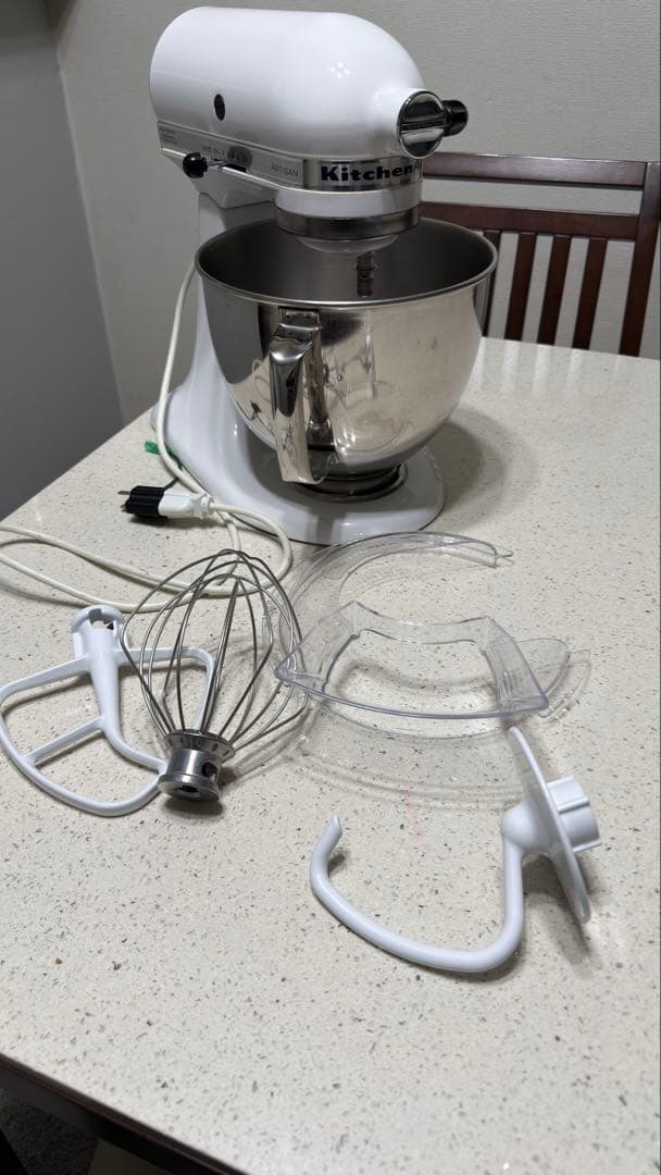 KitchenAid スタンドミキサー ホワイト