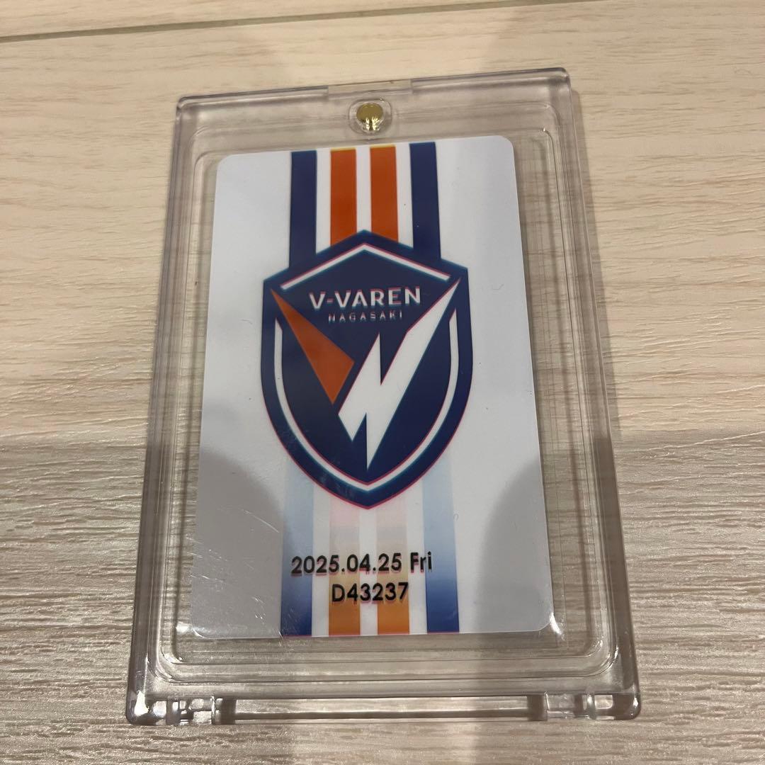 【貴重】安部大晴 Vファーレン長崎 オンサイトカード 2025 SR 直筆サイン