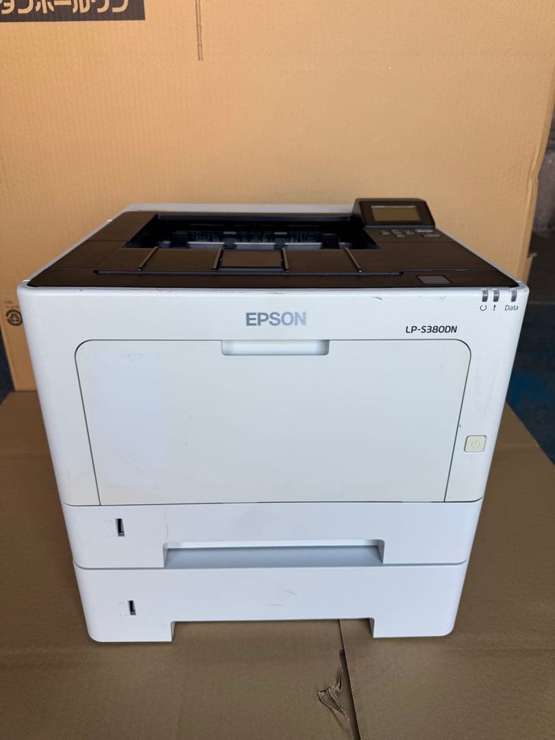 EPSON LP-S380DN モノクロレーザー 中古