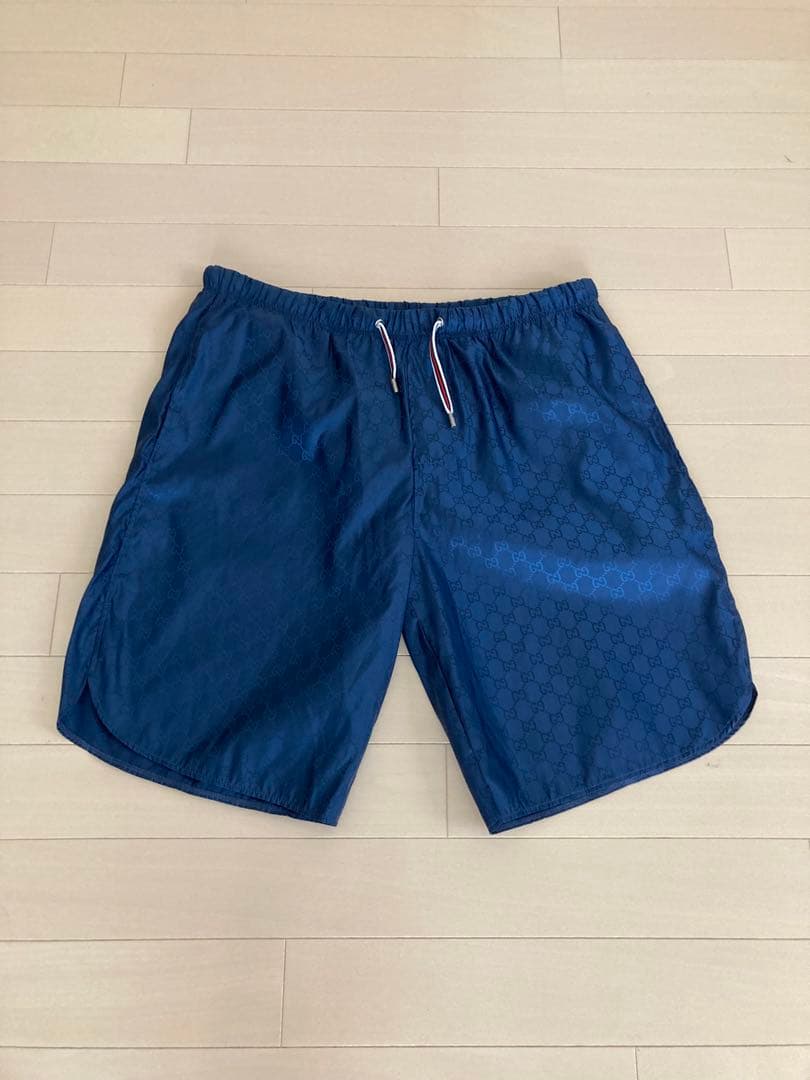 ☆美品☆ GUCCI メンズ　GG柄水着　M