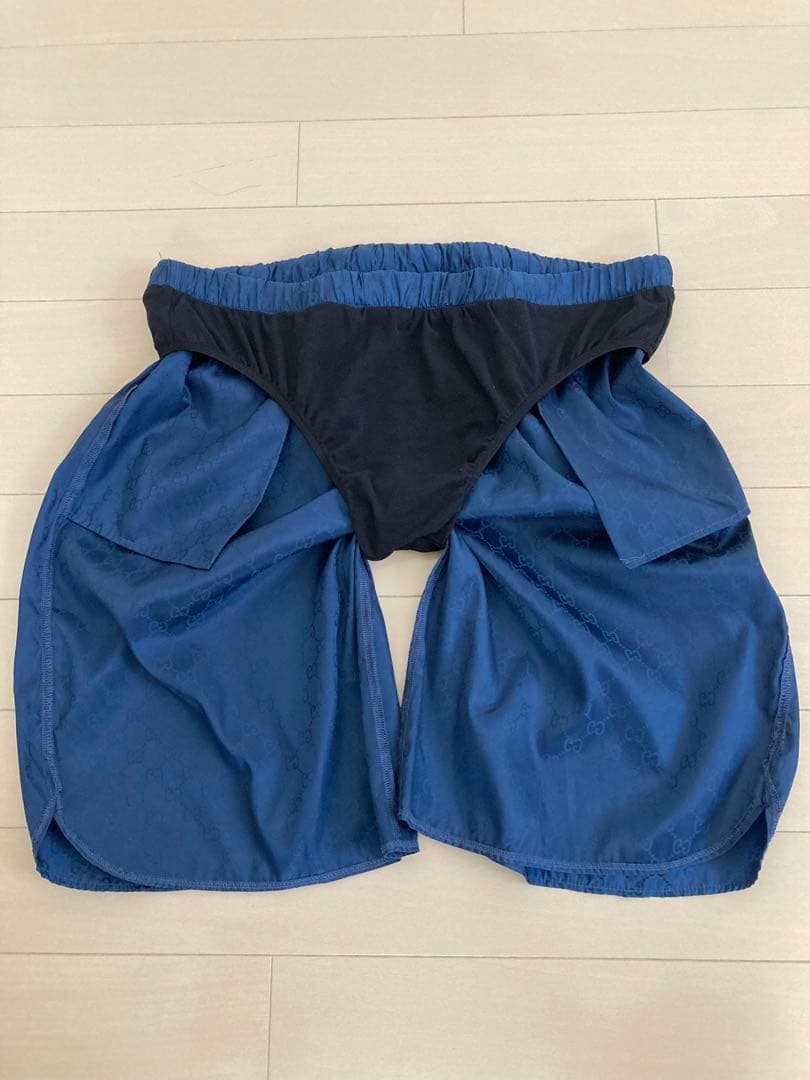 ☆美品☆ GUCCI メンズ　GG柄水着　M