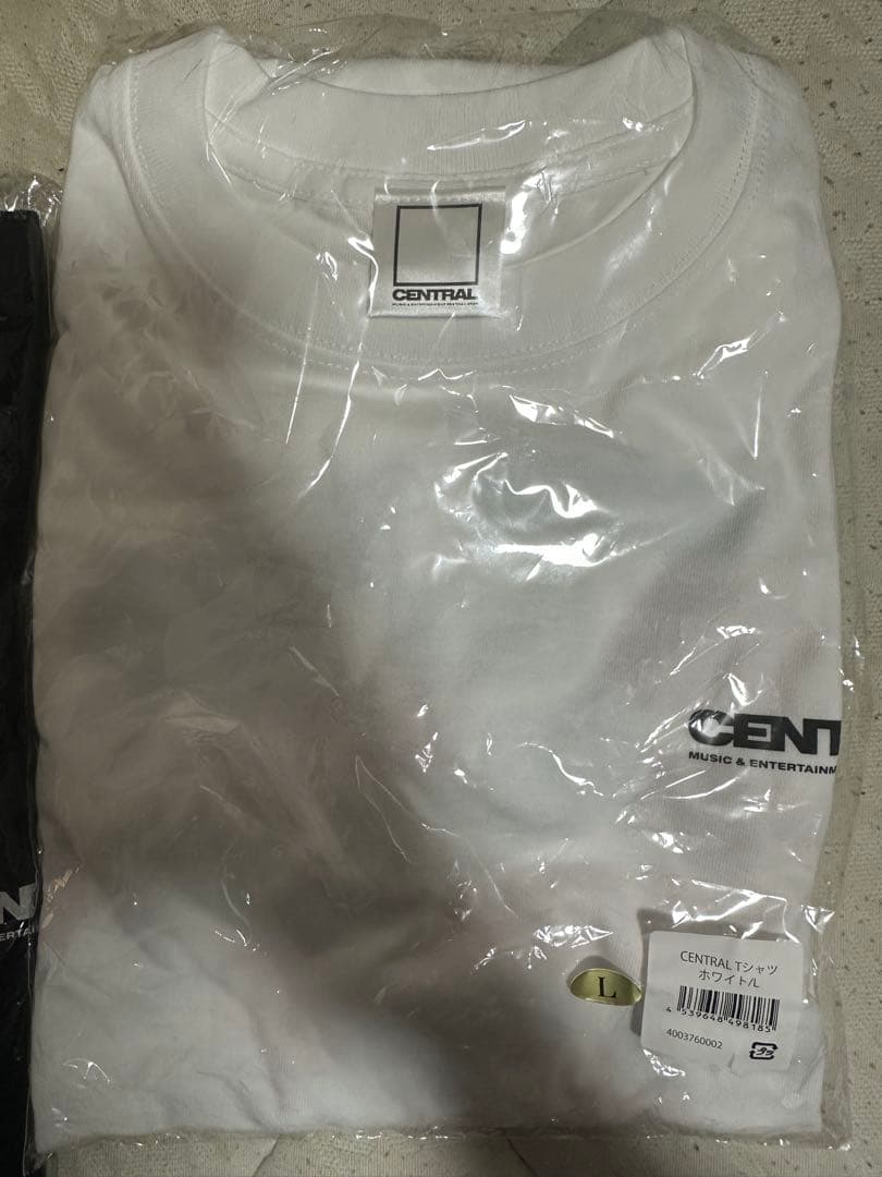 【Lサイズ】CENTRAL FEST2025 オフィシャルTシャツ（WHITE）