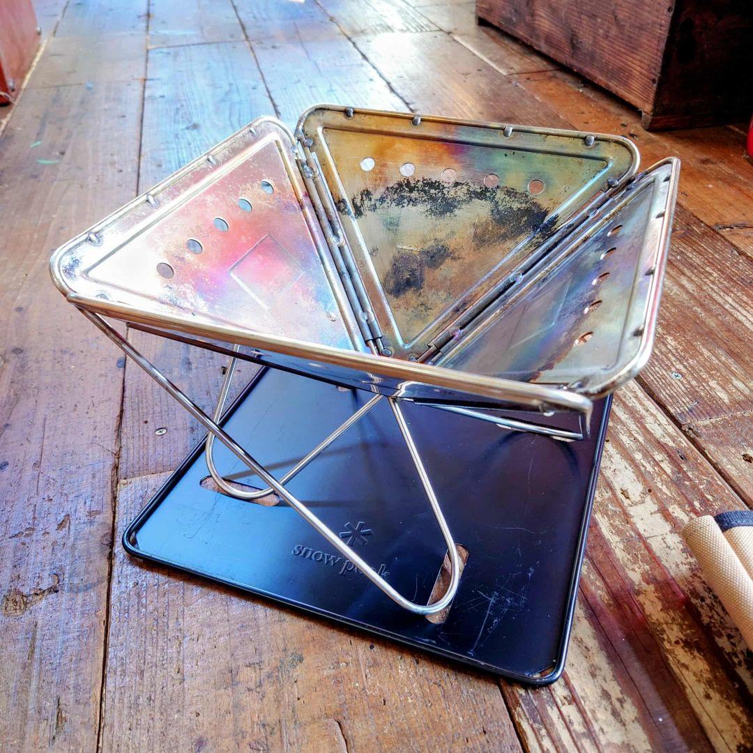  peak 焚火台S ベースプレート コンプリート収納ケース セット