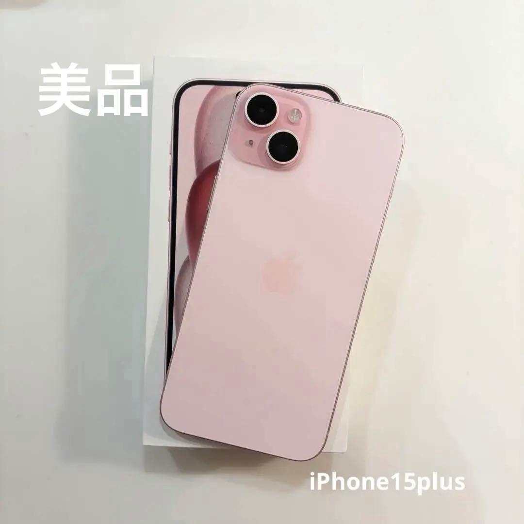 iPhone15plus 128GB ピンク　Apple SIMフリー