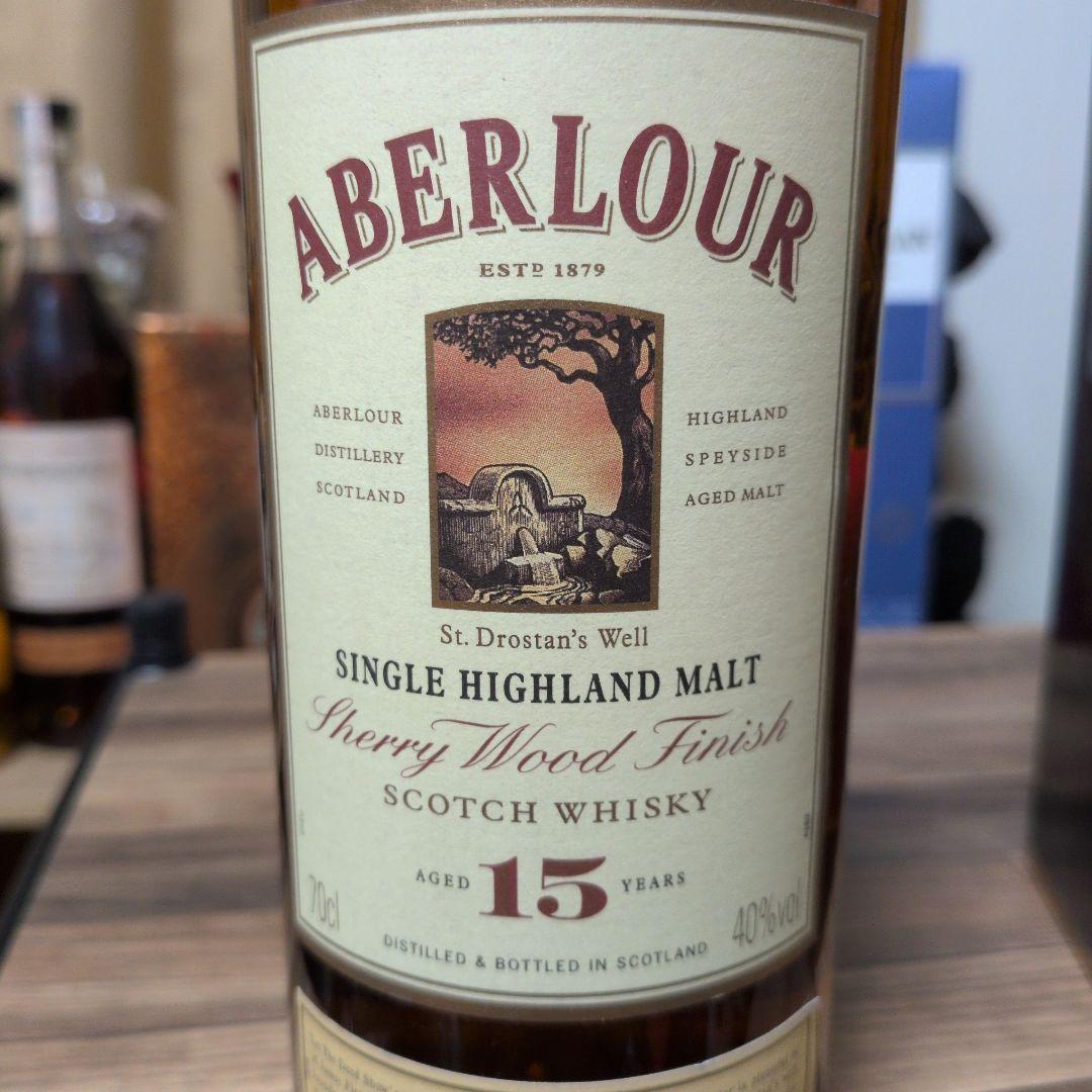 Aberlour 15 Years Old シングルモルトウイスキー