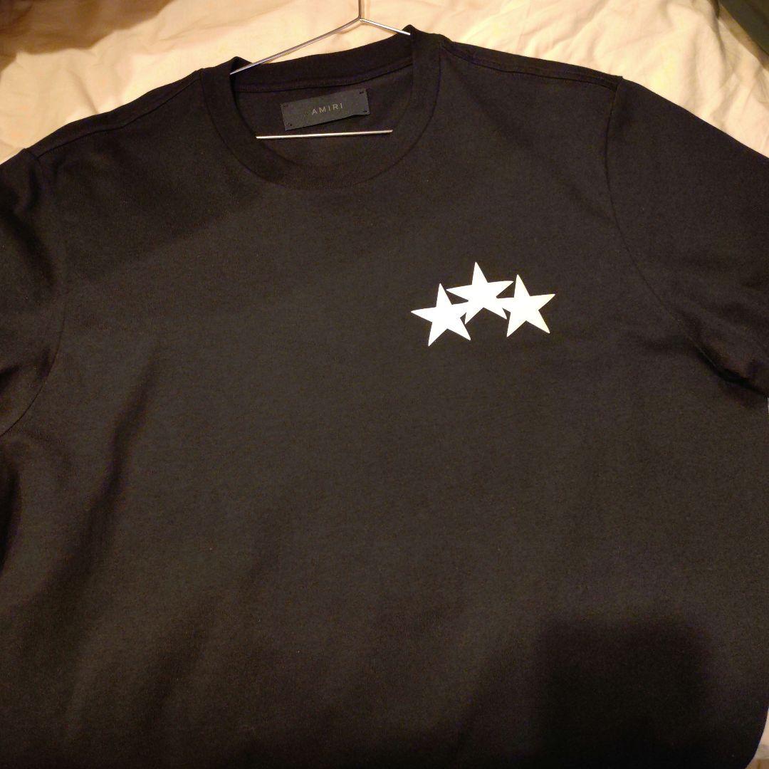 トップス AMIRI three star Tshirt black Lsize