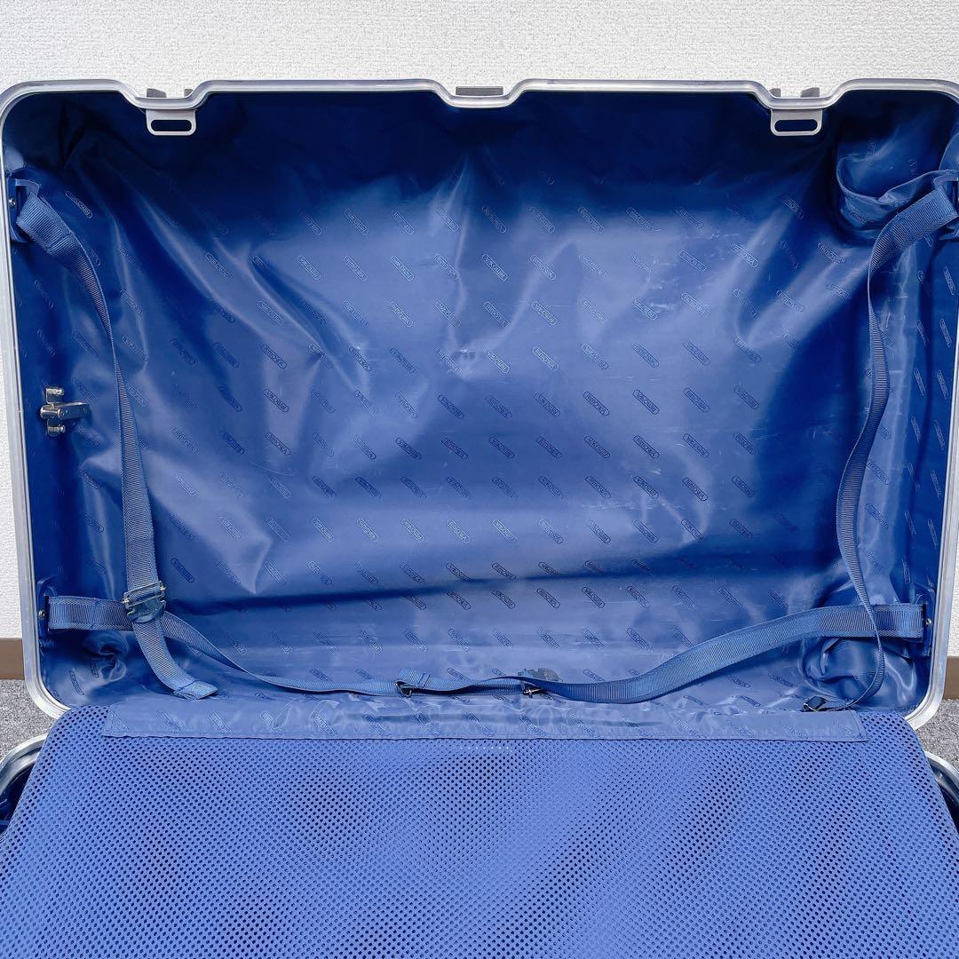 RIMOWA TOPAS リモワ 4輪 スーツケース 82L 青ロゴ 廃盤
