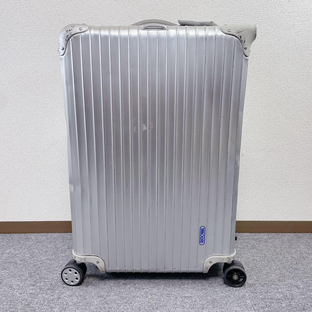 RIMOWA TOPAS リモワ 4輪 スーツケース 82L 青ロゴ 廃盤