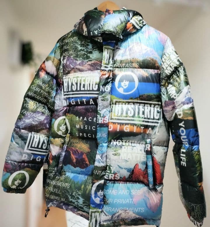 ヒステリックグラマー サークルガールダウンジャケット