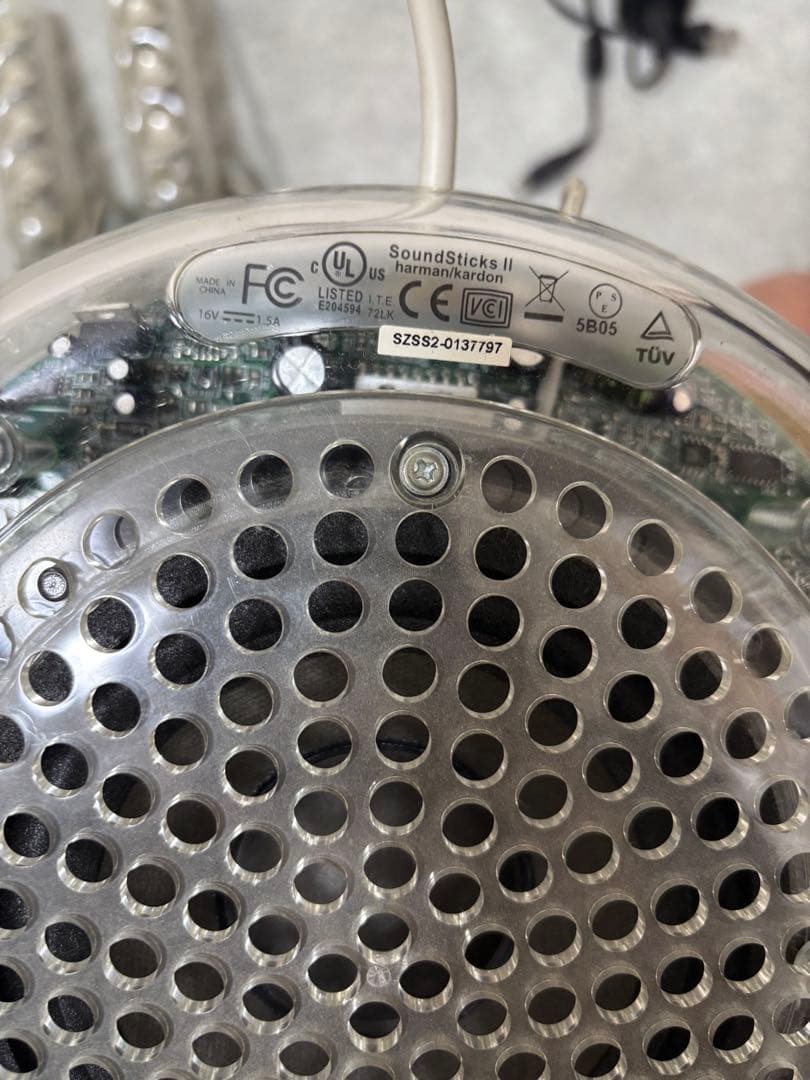 harman kardon SoundSticks II 動作OK